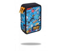 Пенал з наповненням COOLPACK JUMPER 3 TRIPLE DECKER PENCIL CASE PARTY TIME 19,5х12,5х6,5см (C67243)