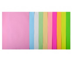 Набір кольорового паперу Buromax Pastel+Neon А4 10 кольорів 20 аркушів (BM.2721720-99)
