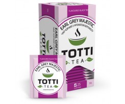 Чай чорний TOTTI Tea Ерл Грей Маджестік пакетований 2 г 25 шт (tt.51502)