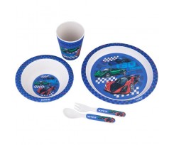 Набор посуды Kite Racing 5 предметов синий (K20-313-2)