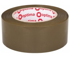 Лента клейкая Optima Extra упаковочная 48 мм х 140 м коричневая (O45331)