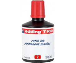 Заправка-картридж Edding для маркера 100 мл червоний (е-Т100 002)