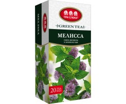 Чай Три слона Меліса 20 пакетиків зелений (ts.11534)
