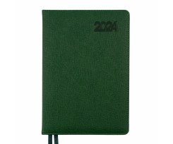 Щоденник датований Leo Planner Escalada 2024 А5 368 сторінок зелений (252441)