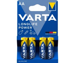 Батарейка Varta Longlife Power AA BLI 4 Alkaline (4008496559435)