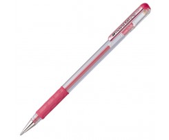 Ручка гелева Pentel гибрид, 0.4 мм, червоний (K118-MB)