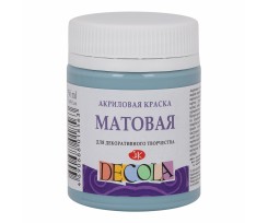 Фарба акрилова ЗХК Декола 50 мл сіро-блакитна матова (353525)