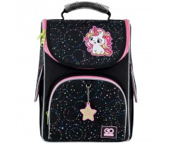 Школьный рюкзак Kite Education Magical Unicorn 34x26x13 см 11 л черный (GO25-5001S-4)