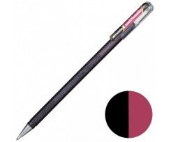 Ручка гелева Pentel 1 мм червоно-чорна (К110-DAX)