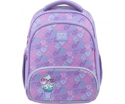 Рюкзак шкільний каркасний GoPack Education Ice Cream 38x28x15 см 12.5 л (GO22-597S-2)
