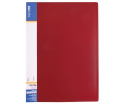 Папка-скоросшиватель Economix А4 17 мм пластиковая красная (E31201-03)