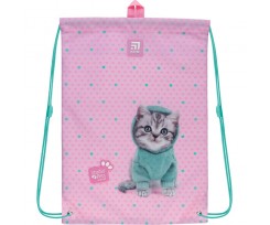 Сумка для обуви Kite Education Studio Pets 46x33 см розовая (SP22-600M-3)