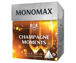 Чай Monomax Champagne Moment 20 пакетиків бленд чорного та зеленого (mn.78030)