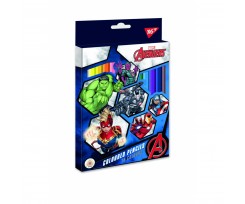 Олівці кольорові YES Marvel 18 шт (290598)