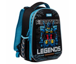 Рюкзак школьный 1Сентябрь Robotech Legends 39.5x29x14 см 16 л синий (559504)