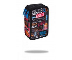 Пенал з наповненням COOLPACK JUMPER 3 TRIPLE DECKER PENCIL CASE BASKETBALL 19,5х12,5х6,5см (C67231)