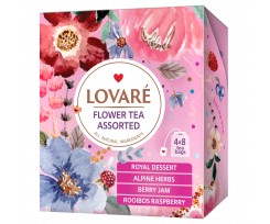 Чай Lovare ассорти 32 пакетика цветочный (lv.79686)