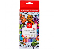 Карандаши цветные Koh-I-Noor Teenage 12 цветов 12 штук (3552)