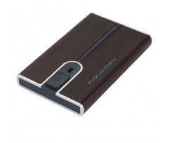 Кредитница Piquadro Blue Square 6.2x10.5x1.2 см коричневий (PP4825B2R_MO)