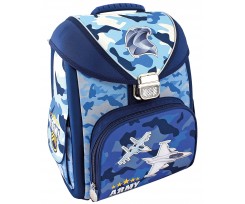 Рюкзак-трансформер Cool For School Aircraft 35.5х28х21 см 16-25 л блакитно-синій (CF85804)