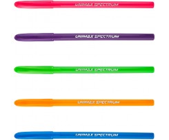Ручка шариковая Unimax Spectrum Fashion 1 мм синяя (UX-135-02)