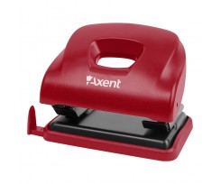 Дырокол Axent Ocean до 25 листов пластиковый красный (3805-06-a)
