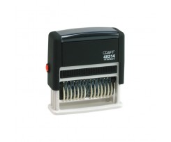 Мининумератор GRAFF 14-ти разрядный шрифт 3 мм пластиковый черный (GRF48314)
