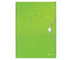 Папка Leitz Wow на гумці A4 зелений металік (4599-00-54)