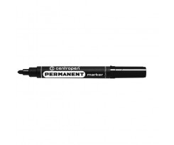 Маркер Centropen Permanent 2.5 мм чорний (8566/01)