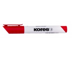 Маркер Kores для белых досок 1-3 мм красный (K20837)