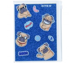 Блокнот Kite Blue dogs А6+ 110х150 мм 80 листов клетка (K22-462-4)