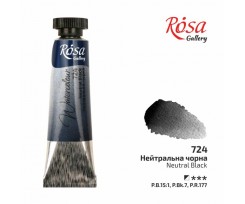 Фарба акварельна ROSA Gallery Нейтрально-чорна 10 мл (3211724)