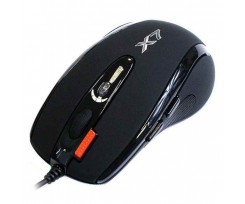 Мышка A4Tech X710BK USB, черная (71398)