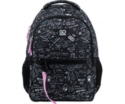 Рюкзак для міста та навчання GoPack Education Teens Style 42x30x13 см чорний (GO22-161M-4)