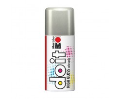 Фарба-спрей, High Gloss, срібна, 150мл, do it, Marabu
