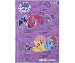 Щоденник шкільний Kite My Little Pony А5 84 аркуша фіолетовий (LP21-262-1)
