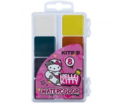 Фарби акварельні Kite Hello Kitty 8 кольорів асорті (HK21-065)