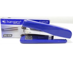 Степлер Kangaro скоби №24/6; 26/6 до 30 аркушів пластиковий темно-синій (DS-45N)