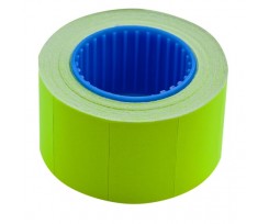 Цінник Buromax 26х16 мм 375 штук прямокутний жовтий (BM.282103-08)