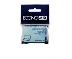 Блок для нотаток Economix з клейким шаром 38х50 мм 100 аркушів блакитний (E20930-11)