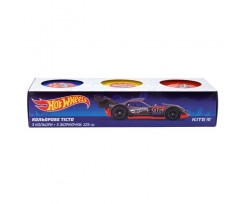 Тесто цветное Kite Hot Wheels для лепки 75 г 3 цвета (hw19-151)