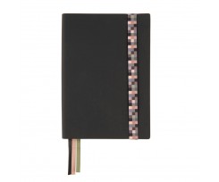 Щоденник датований 2025 Leo Planner Mosaico A5 368 сторінок чорний (252589)