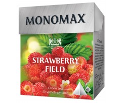 Чай Monomax Strawberry field 20 пакетиків зелений (mn.79549)