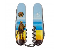 Складаний ніж Victorinox Huntsman Ukraine 3D 15 функцій (Vx13713.7_T3120h)