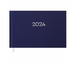 Щотижневик датований Buromax Monochrome 2024 153х87 мм 128 сторінок синій (BM.2804-02)