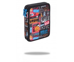 Пенал з наповненням COOLPACK  JUMPER XL PENCIL CASE BASKETBALL 20х14х5см (C77231)