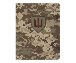 Книга записна Buromax Military А6 64 аркуші клітина піксель (BM.296190-04)