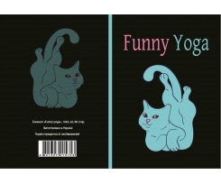 Блокнот DomArt Funny Yoga A5 80 аркушів нелінований м'ятний (D15753)