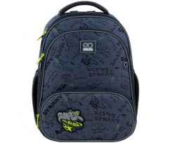 Школьный рюкзак Kite Education Super Skater 38x28x15 см 12.5 л серый (GO25-597M-4)