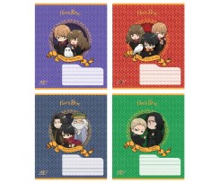 Зошит шкільний Kite Harry Potter 12 аркушів коса лінія (HP22-235)
